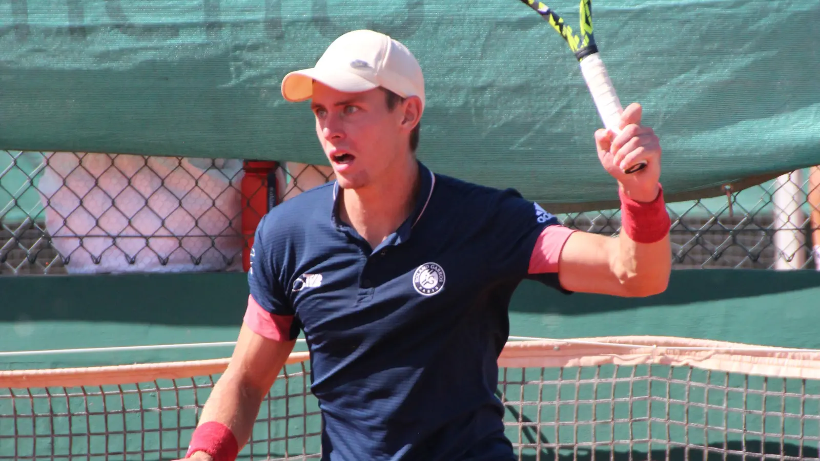 Christian Wedel trotzte der Hitze und setzte sich im Endspiel durch. (Foto: Kristin Kreiselmeyer)