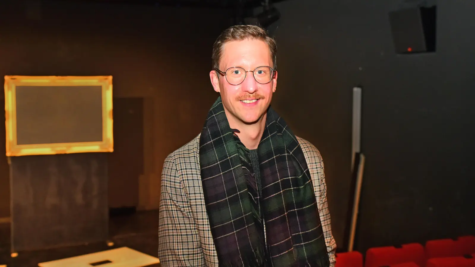 Malte Sylvester ist Schauspieler am Theater Ansbach. (Foto: Sarina Schwinn)