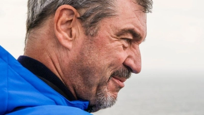 Bayerns Ministerpräsident Markus Söder (CSU) will auf jeden Fall Helgoland erneut besuchen. (Foto: Frank Molter/dpa)