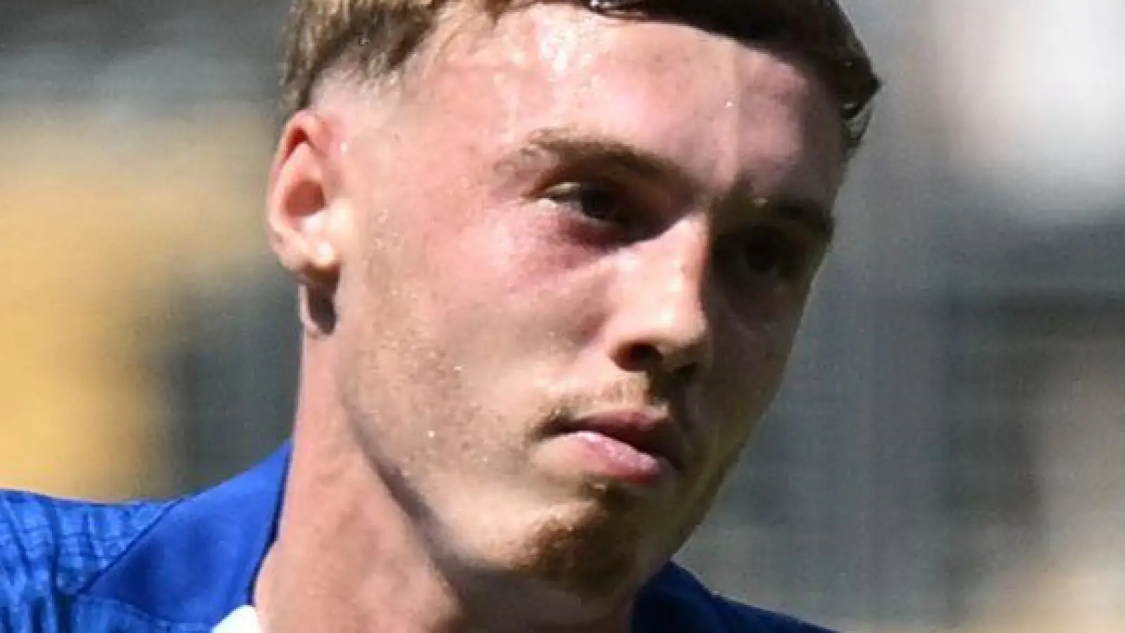 Der Mann des Spiels: Cole Palmer jubelt nach seinem ersten Tor. (Foto: Sven Hoppe/dpa)