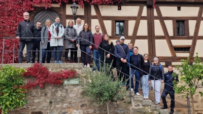 Medizinstudentinnen und Medizinstudenten besuchten Feuchtwangen, um Einblicke in die ärztliche Arbeit auf dem Land zu erhalten. (Foto: Carola Ruh)