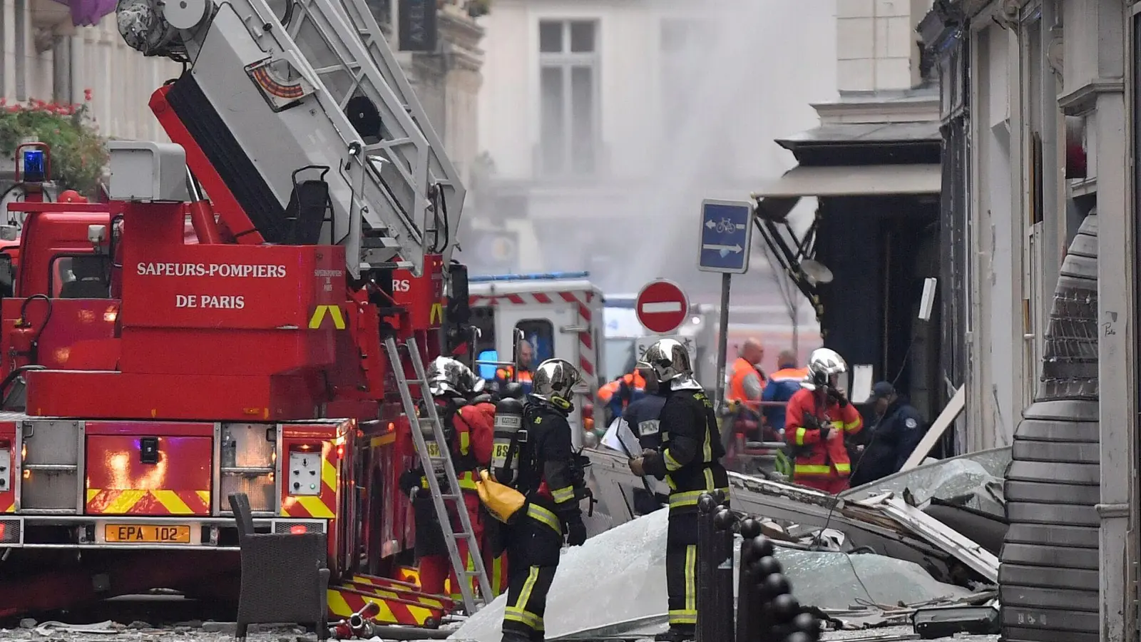 Die verheerende Explosion in der Rue de Trévise wird vor Gericht aufgearbeitet. (Archivbild) (Foto: Chen Yichen/XinHua/dpa)