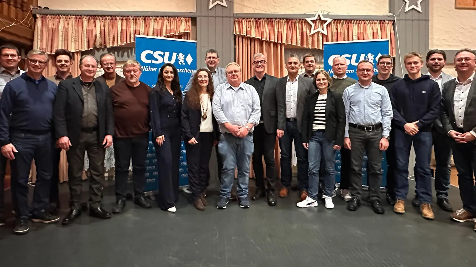 Die Kandidierenden der Feuchtwanger CSU (Foto: Martina Haas)