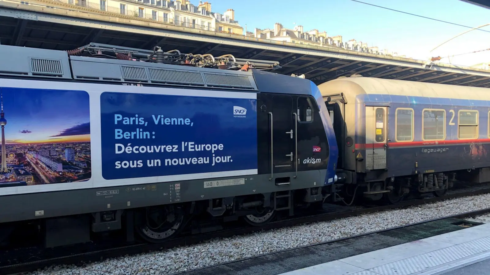 Wegen wegfallender Zuschüsse aus Frankreich droht dem Nachtzug zwischen Paris und Berlin das Aus (Archivbild). (Foto: Michael Evers/dpa)