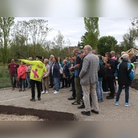 Viele Interessierte machten sich bei Führungen einen Eindruck vom Landesgartenschau-Gelände. (Foto: Alexander Rausch)
