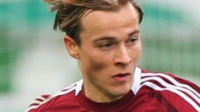 Caspar Jander steht beim 1. FC Nürnberg unter Vertrag. (Foto: Daniel Karmann/dpa)
