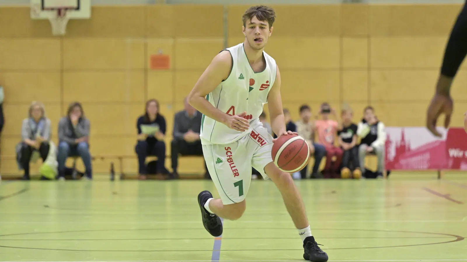 Ansbachs Christian Feneberg hatte mit sieben die meisten Drei-Punkt-Versuche im ersten Finale – und traf keinen einzigen. (Foto: Martin Rügner)