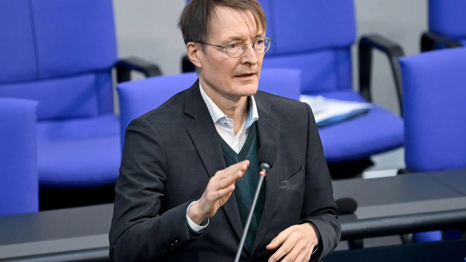 Karl Lauterbach (SPD), Bundesminister für Gesundheit. (Foto: Britta Pedersen/dpa)