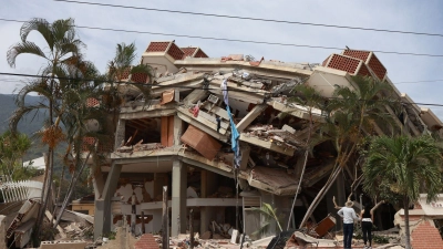 Im Bundesstaat La Guaira an der Karibikküste sind die Folgen der Erdbeben besonders dramatisch. (Foto: Stringer/dpa)