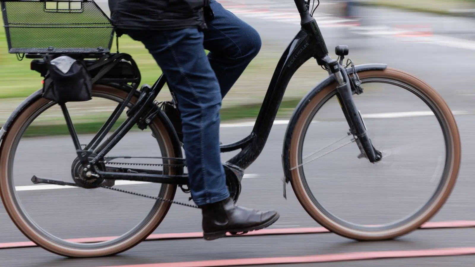 Rettungsdienstler fordern eine Helmpflicht für Pedelec-Fahrer. (Symbolbild) (Foto: Friso Gentsch/dpa)