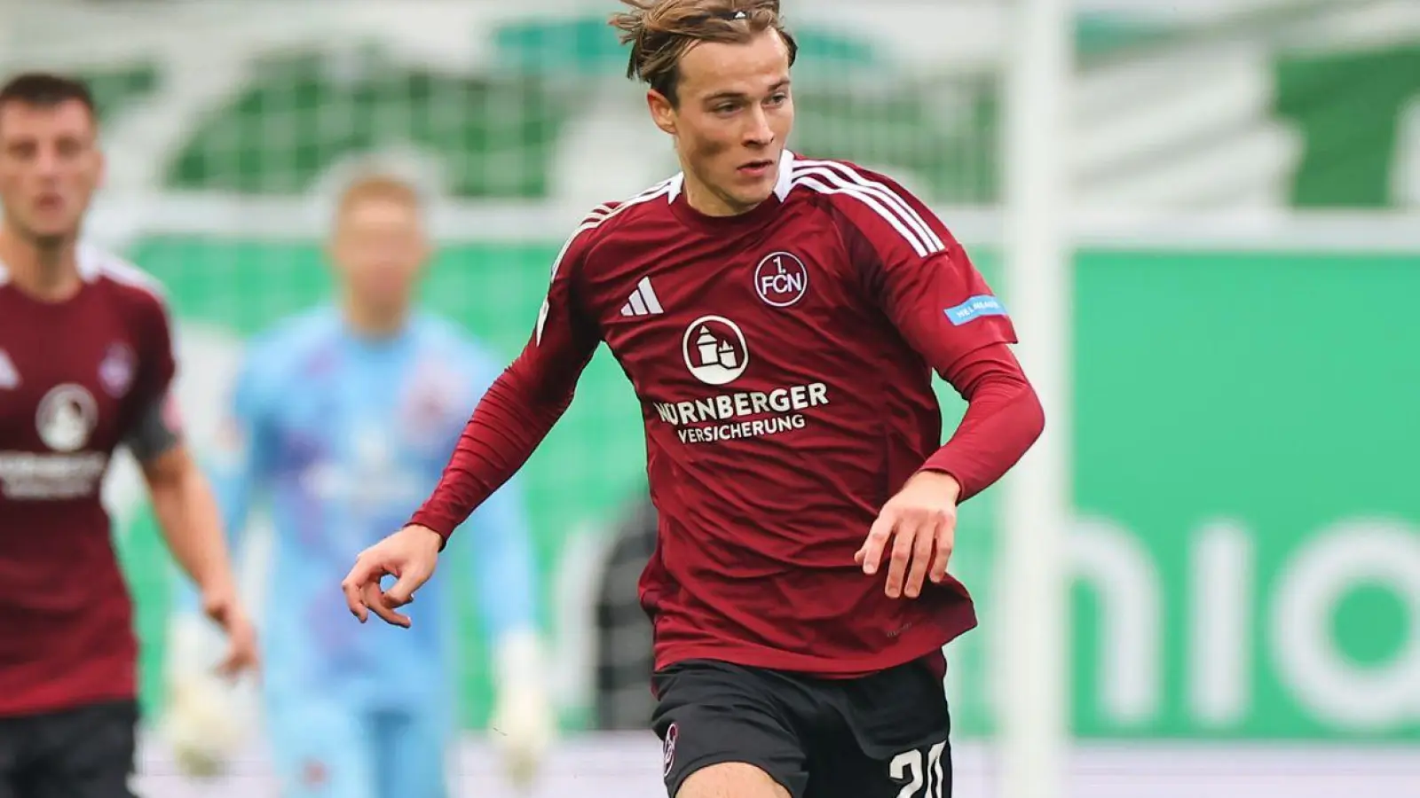 Caspar Jander steht in Nürnberg noch bis 2028 unter Vertrag. (Foto: Daniel Karmann/dpa)