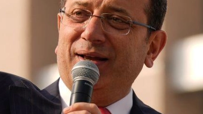 Ekrem Imamoglu ist der profilierteste Gegner von Langzeit-Präsident Erdogan. (Archivbild) (Foto: Emrah Gurel/AP/dpa)