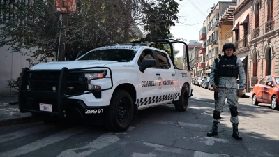 Die Leiche von „El Mencho“ wurde nach seiner Tötung nach Mexiko-Stadt gebracht.  (Foto: Josue Perez/ZUMA Press Wire/dpa)