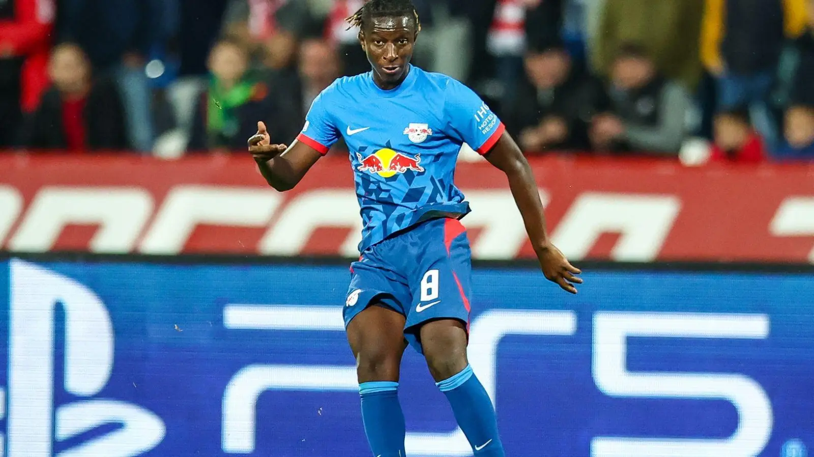 Leipzigs Amadou Haidara verlängerte seinen Vertrag vorzeitig. (Foto: Jan Woitas/dpa)