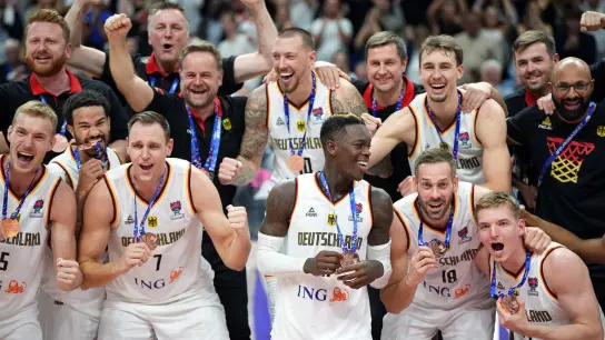 Die deutschen Basketballer haben eine starke EM gespielt. (Foto: Soeren Stache/dpa)