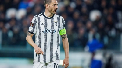 Juventus Turins Leonardo Bonucci steht offenbar vor einem Wechsel zu Union Berlin. (Foto: Tom Weller/dpa)