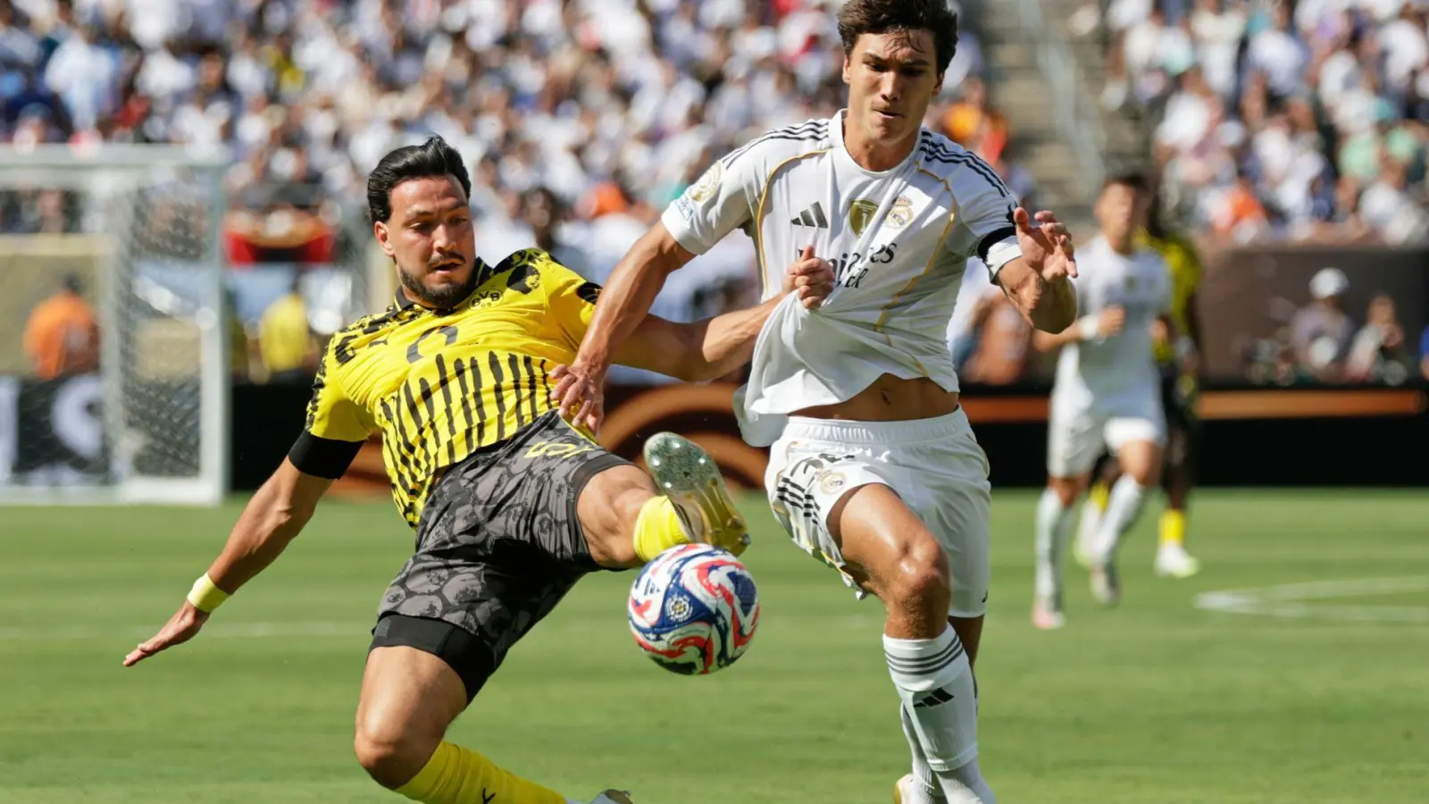 Borussia Dortmund mühte sich gegen Real vergeblich. (Foto: Adam Hunger/FR110666 AP/AP/dpa)