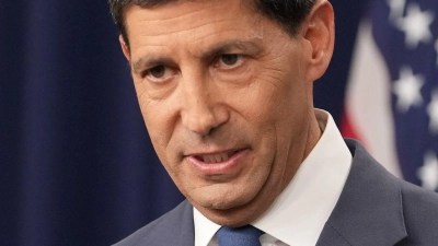 Die US-Notenbank hat erneut den Leitzins stabil gehalten. (Foto: Mark Schiefelbein/AP/dpa)