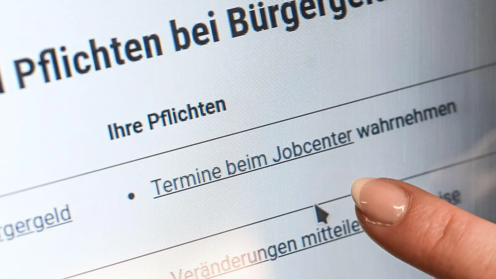 Die Zahl der Leistungskürzungen stieg 2025 im Jahresvergleich um 25 Prozent. (Symbolbild).  (Foto: Jens Kalaene/dpa)