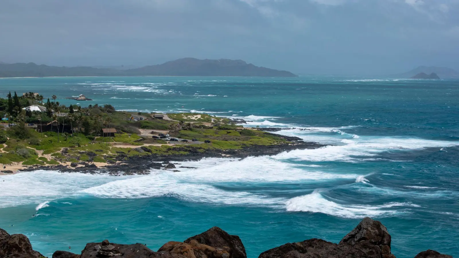 Tropensturm „Lala“ könnte am Samstag in Hawaii auf Land treffen. (Archivbild) (Foto: Eugene Tanner/AP/dpa)