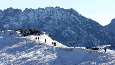 Verschneite Berge in der Hohen Tatra. (Archivbild) (Foto: picture alliance / dpa)
