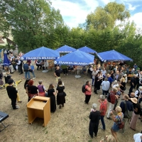 Die Vernissage findet wie im letzten Jahr wieder am Wasserschloss statt. (Foto: Nicole Gunkel)