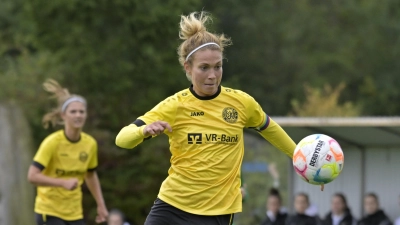 Beim Hinspiel in München erzielte Maren Haberäcker den 1:0-Siegtreffer für den SV Weinberg. (Foto: Martin Rügner)