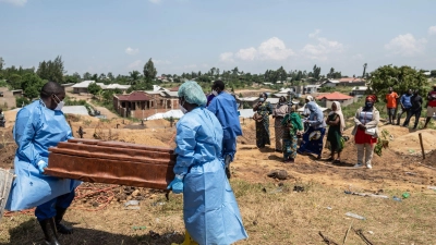 Im Kongo gibt es bereits mehr als 1.000 Ebola-Fälle. (Archivbild) (Foto: Moses Sawasawa/AP/dpa)