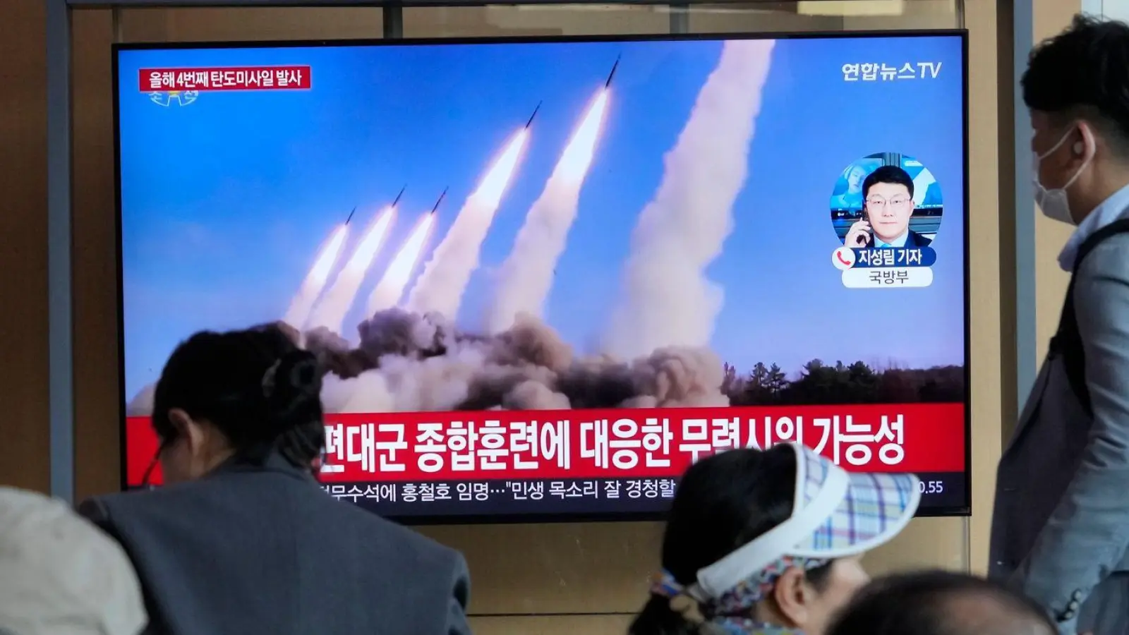 Nordkorea hat seit Beginn 2022 den Umfang seiner Waffentests einschließlich der Erprobung atomwaffenfähiger Raketen erheblich erhöht. (Foto: Ahn Young-joon/AP/dpa)