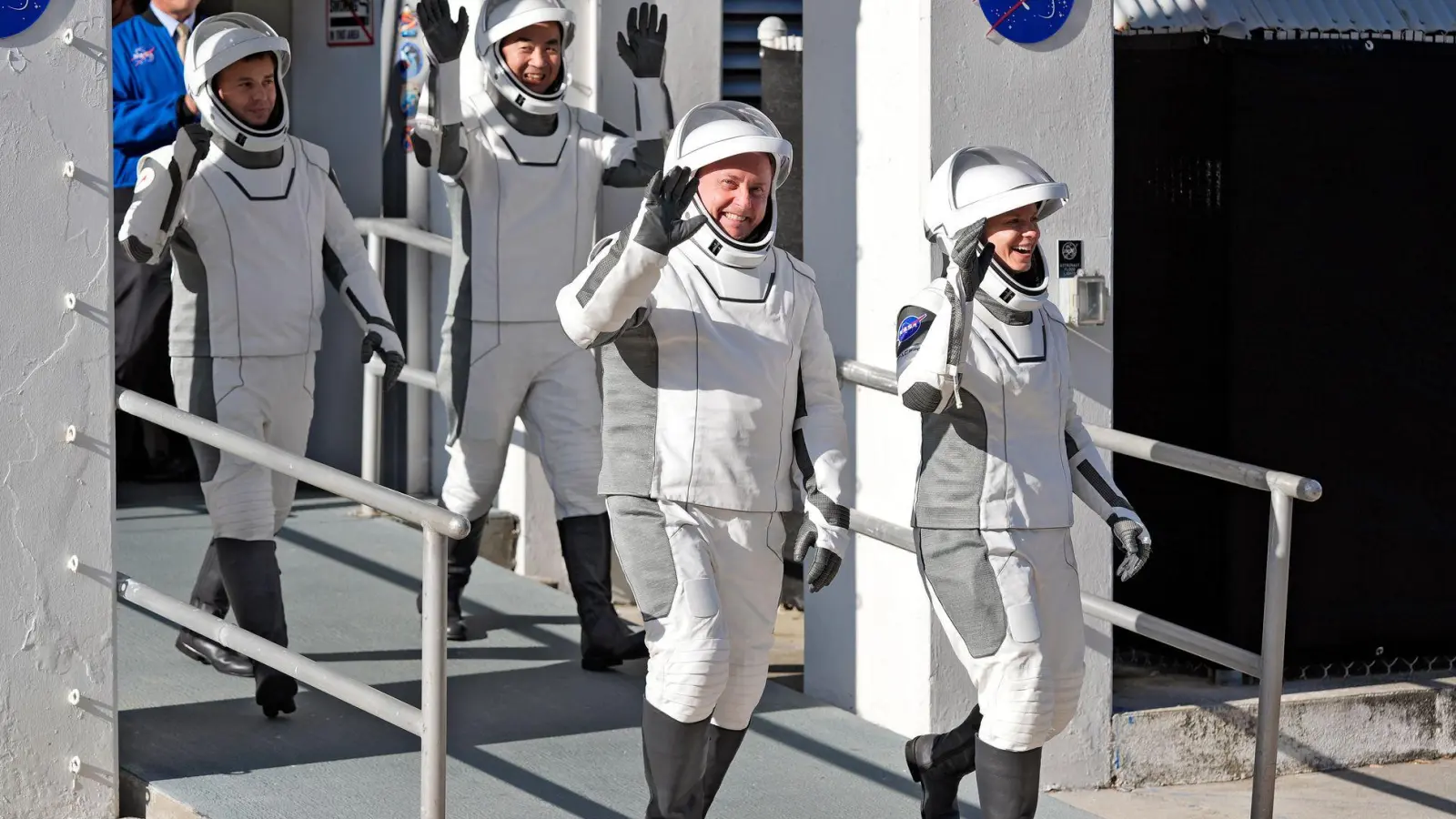 Die „Crew 11“ war vorzeitig zurück zur Erde geholt worden. (Archivfoto) (Foto: John Raoux/AP/dpa)