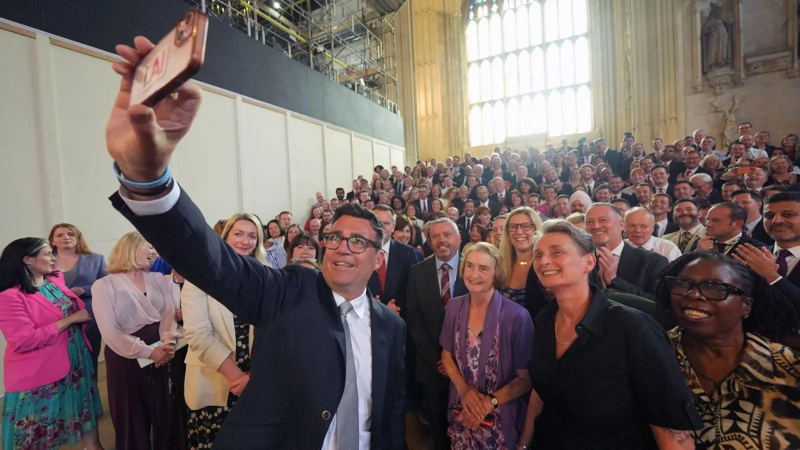 Andy Burnham wird heute zum Vorsitzenden der Labour-Partei gekürt. (Archivbild) (Foto: Yui Mok/PA Wire/dpa)