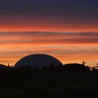Als Nahwärmelieferant denkbar: Die Biogasanlage im Leutershäuser Stadtteil Sachsen, in Sichtweite der Stadt.  (Foto: Wolfgang Grebenhof)