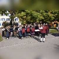Am Kirchweihfreitag spielt die Blaskapelle Wörnitz ein Standkonzert. (Foto: Gemeinde Kloster Sulz)