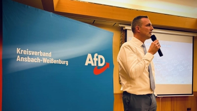 Tritt für die AfD bei der Kommunalwahl als OB-Kandidat in Ansbach: Andreas Abs (Foto: Johannes Meier)