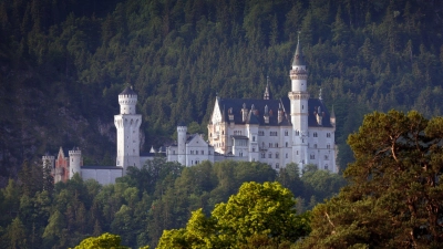 Fast 1,1 Millionen Menschen haben Schloss Neuschwanstein 2025 besucht. (Archivbild) (Foto: Karl-Josef Hildenbrand/dpa)