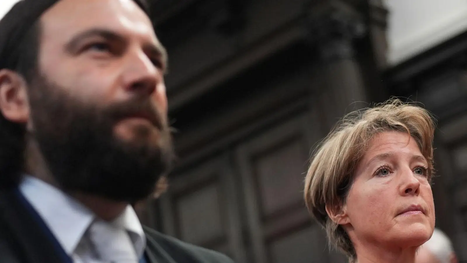 Eine mutmaßliche Entführerin hat bei der Staatsanwaltschaft ausgesagt. (Foto: Marcus Brandt/Pool dpa/dpa)