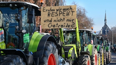 In Deutschland war der Protest am geplanten Ende der Subventionen etwa für Agrardiesel entbrannt. (Foto: Uwe Zucchi/dpa)