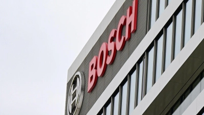 Bosch hat 2025 einen Millionenverlust verbucht.  (Foto: Bernd Weißbrod/dpa)