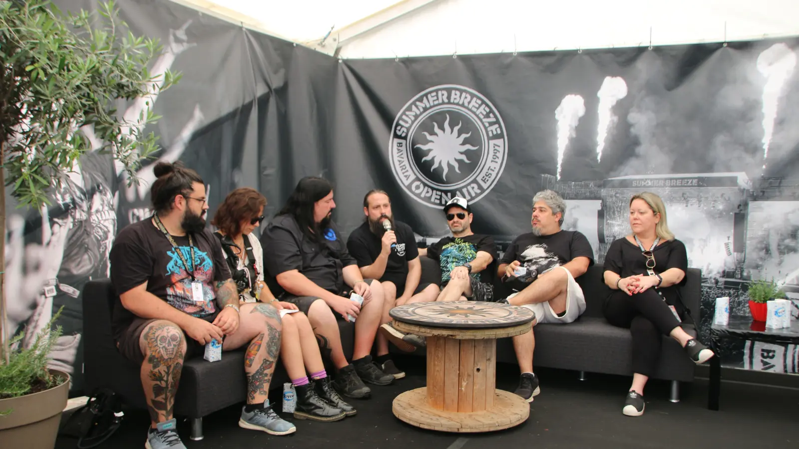 Die Veranstalter von Silverdust waren mit der 2023er-Auflage von Summer Breeze zufrieden. (Foto: Martina Haas)