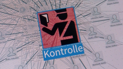 Mit der Analyse-Software lassen sich zig Millionen Datensätze der bayerischen Polizei durchsuchen. (Archivbild) (Foto: Peter Kneffel/dpa)