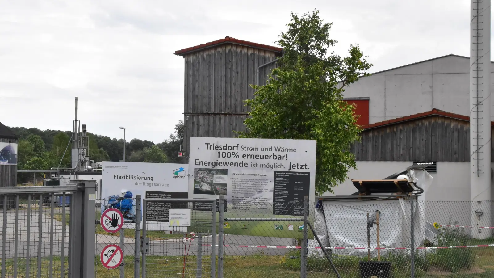 Günstig ist die Wärmeversorgung vor allem dort, wo wie in Triesdorf die Abwärme von Biogasanlagen genutzt werden kann. (Foto: Fritz Arnold)