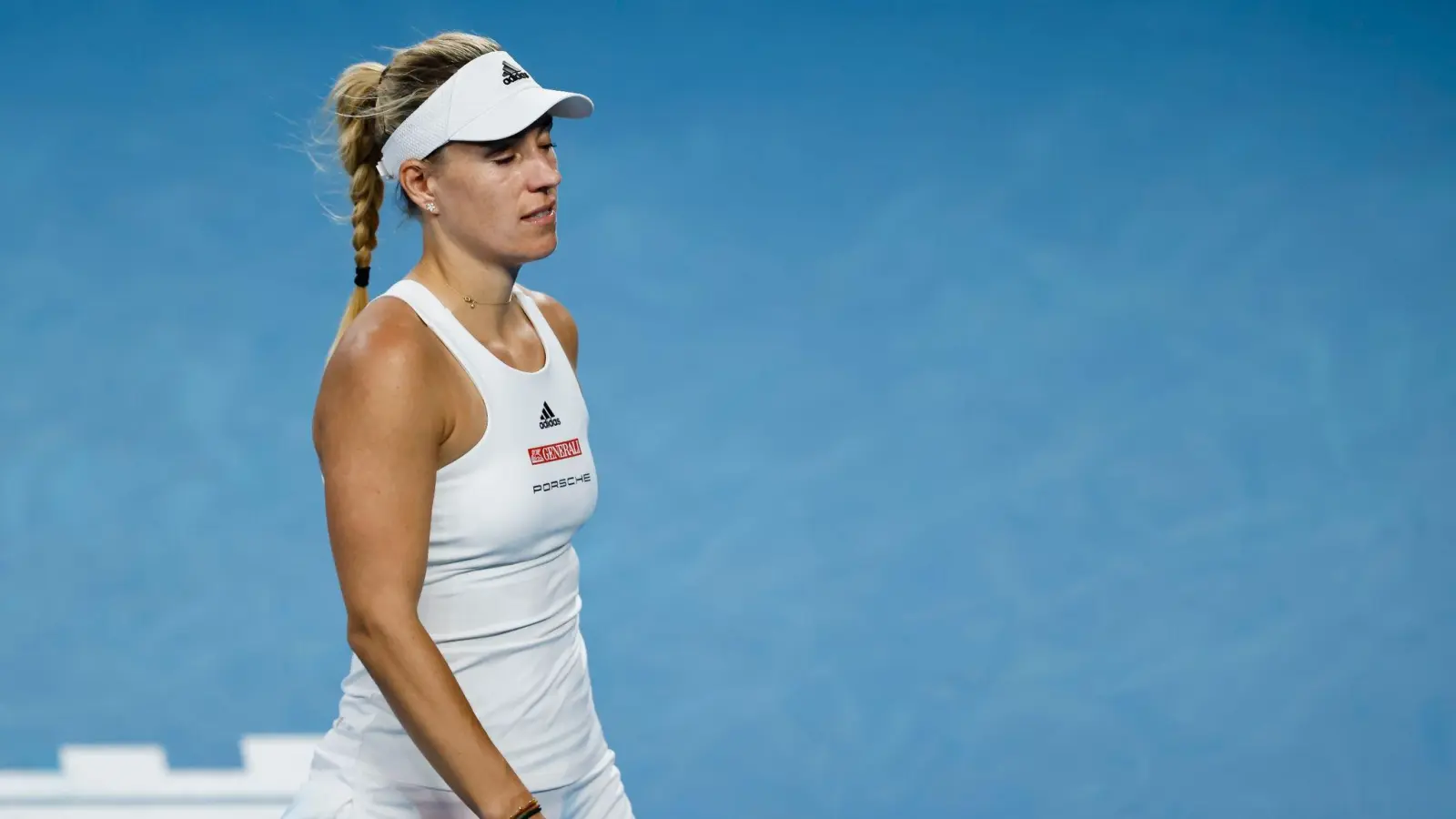 Für Angelique Kerber enden die Australian Open bereits nach dem Erstrundenmatch gegen die Estin Kaia Kanepi. (Foto: Frank Molter/dpa)