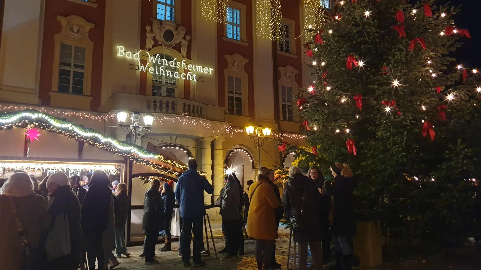 Der Reichsstädtische Weihnachtsmarkt in Bad Windsheim startet am Freitag, 1. Dezember. (Archivbild: Anna Franck)