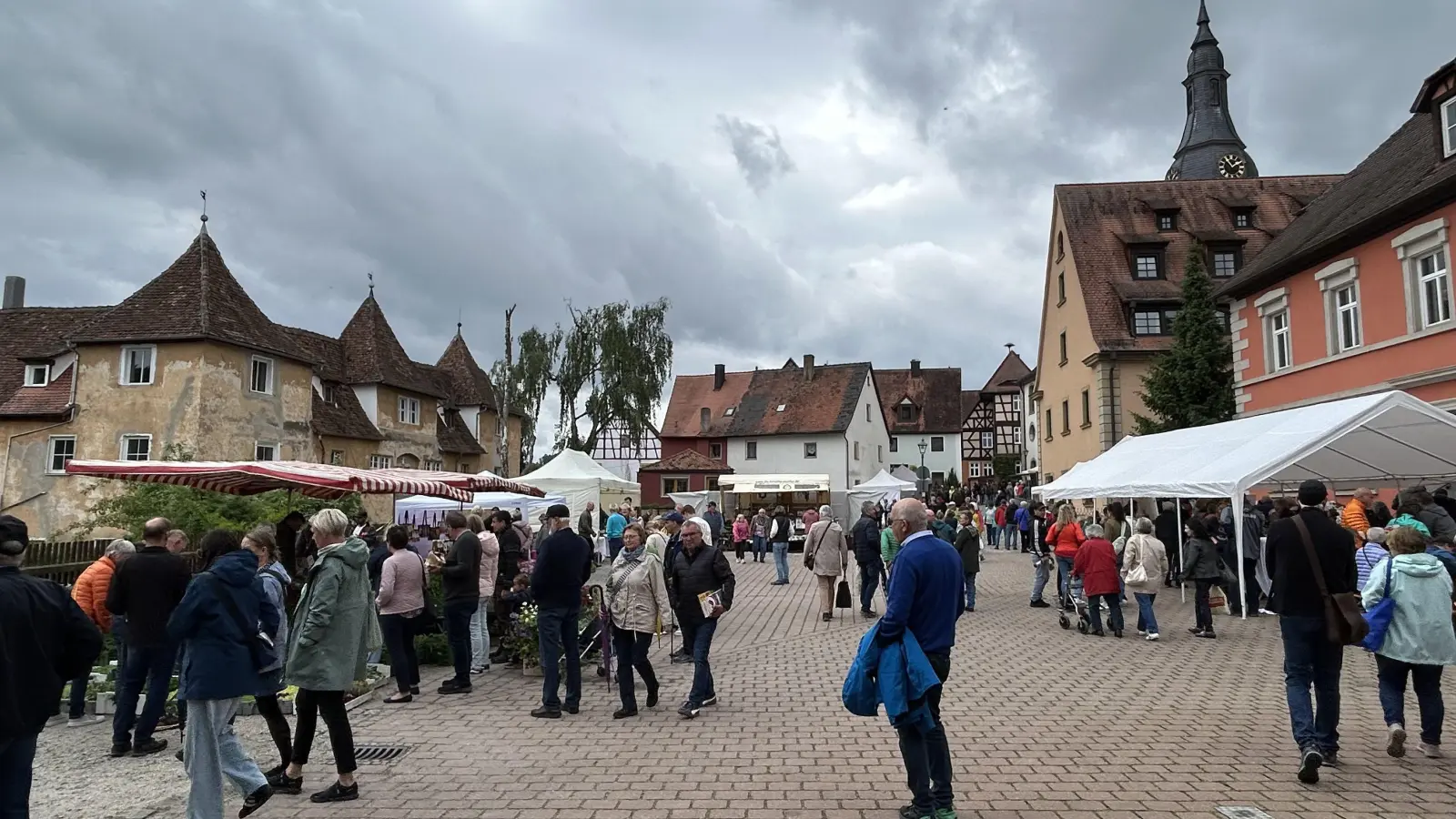 Der Marktplatz gehörte heimischen Gruppen, Vereinen, Verbänden, der Gastronomie, Kita und Schule. (Foto: Ute Niephaus)