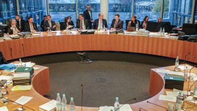 Der Haushaltsausschuss des Bundestags hat den Etat für 2024 beschlossen. (Foto: Kay Nietfeld/dpa)
