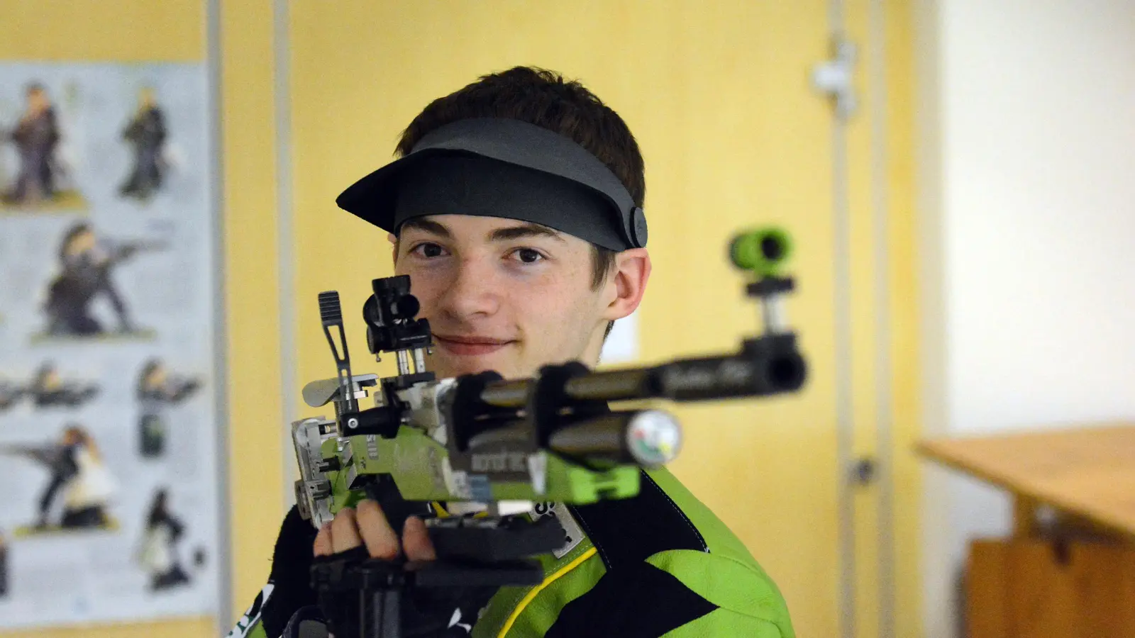 Justus Ott will seine Technik so umsetzen, dass ein akzeptables Ergebnis herauskommt. Ein bisschen Spaß wäre auch nicht verkehrt. (Foto: A. Keck)