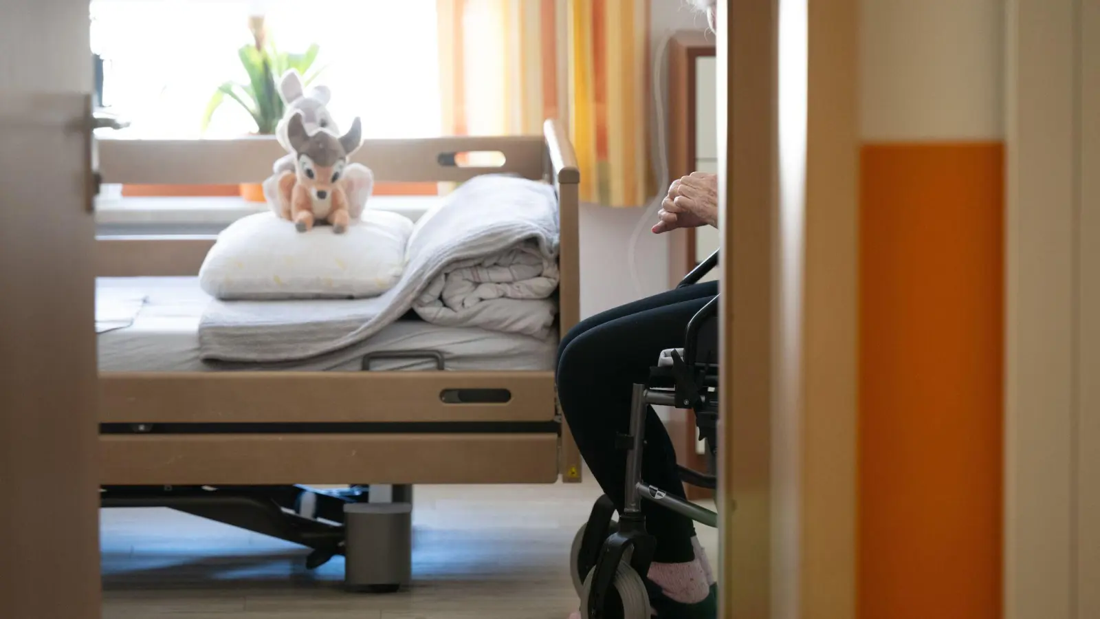 Heimplätze werden für Pflegebedürftige immer teurer. (Archivbild) (Foto: Sebastian Kahnert/dpa)