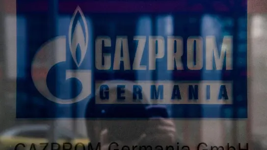 Gazprom Germania-Zentrale in Berlin. Der Bund beschäftigt sich mit der Zukunft von Gazprom-Tochter Sefe. (Foto: Paul Zinken/dpa)