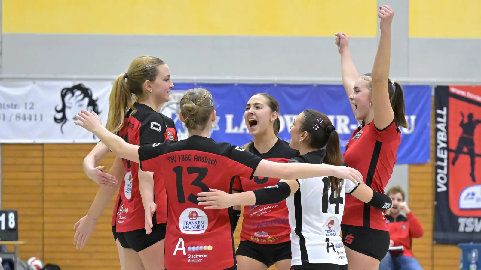 Die Ansbacher Frauen hoffen einen erfolgreichen Jahresabschluss.  (Foto: Martin Rügner)