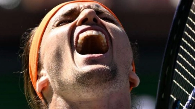 Steht im Viertelfinale von Indian Wells: Alexander Zverev. (Archiv-Foto) (Foto: Charles Baus/CSM via ZUMA Press Wire/dpa)
